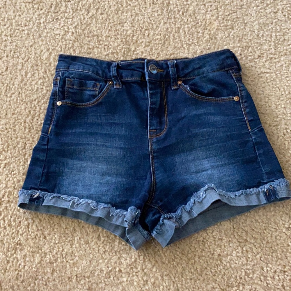 High rise shorts
